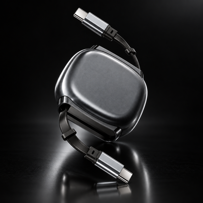 RYXTO FlexCharge retractable USB-C cable hero