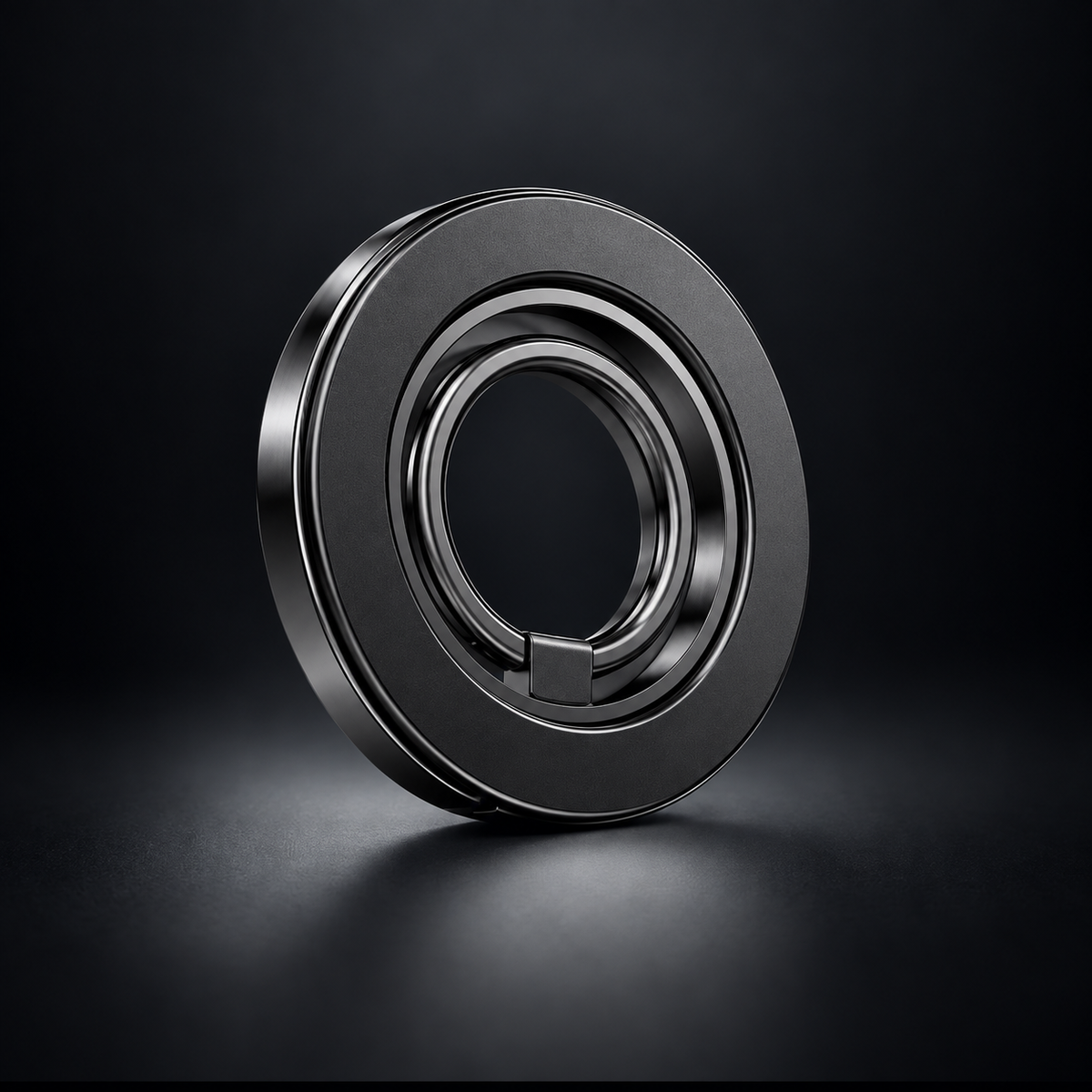 RYXTO MagRing in black, upright studio view